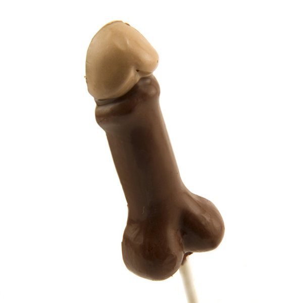 Bachelorette Party - Black Chocolate Penis Sucker