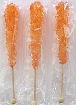 Wedding Candy Buffet Orange Rock Sugar Sticks