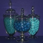 Wedding Candy Buffet Blue Colour Candy