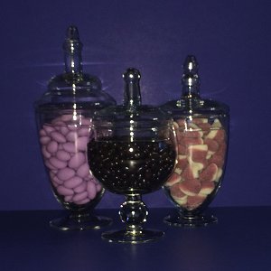 Wedding Candy Buffet Purple Candy, Lollipops and Chocolates