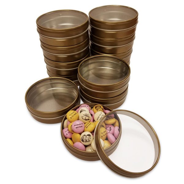 M&M's DIY Gold Candy Tin Kit