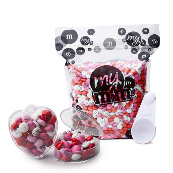 M&M's Heart Party Favors DIY Kit